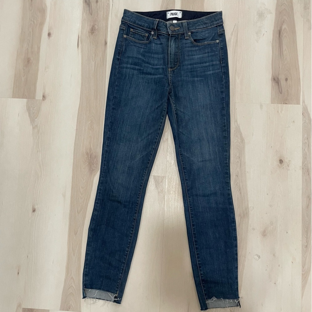 Paige Women's Size 26 Jean Hoxton Ankle Skinny Stretch